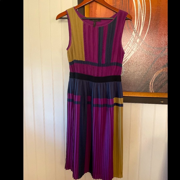 BCBG Maxazria Pleated Dress - Picture 4 of 6